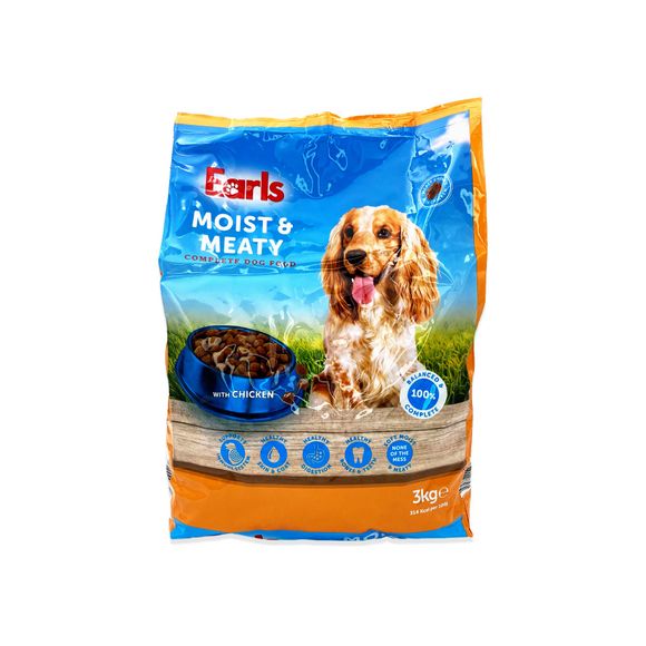 Moist & Meaty Complete Dry Dog Food 3kg Earls